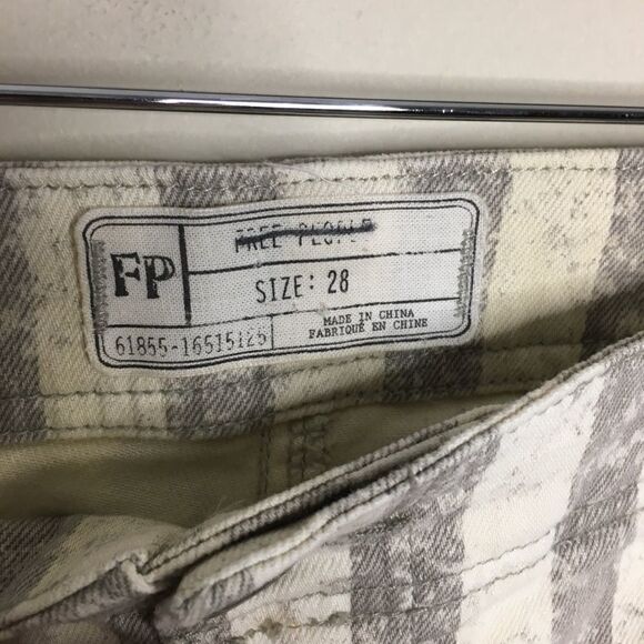 Free People Sz 28 Striped Pants - Picture 4 of 8